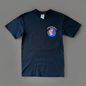 Vintage Ani Magic Shirt Small Black Y2K Anime Promo Japan Art Manga Streetwear